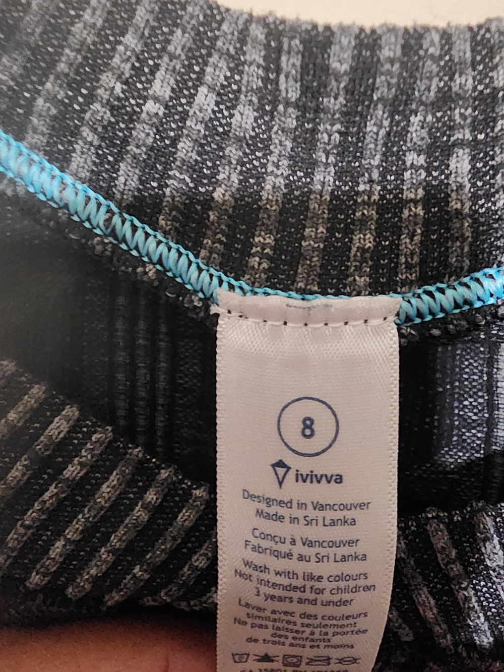 Ivivva Charcoal Grey Textured Knit Pullover - Picture 3 of 5